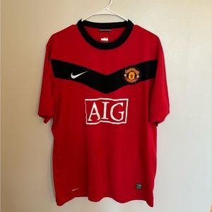 Mens Manchester United Home Jersey XL 2010